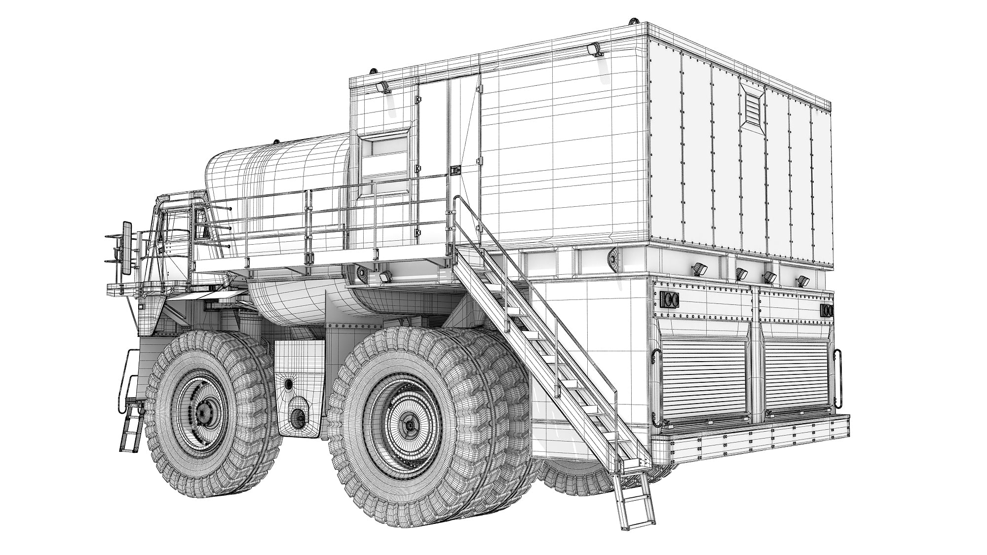 Fuel and Lube Truck