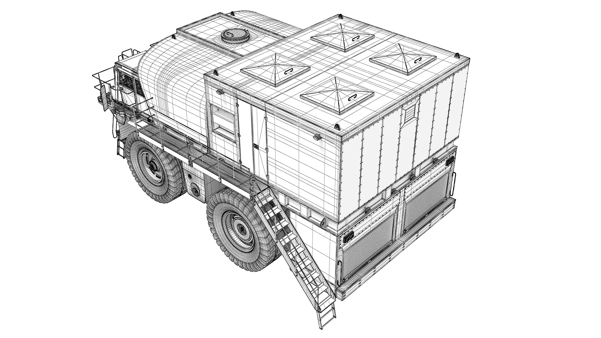 Fuel and Lube Truck