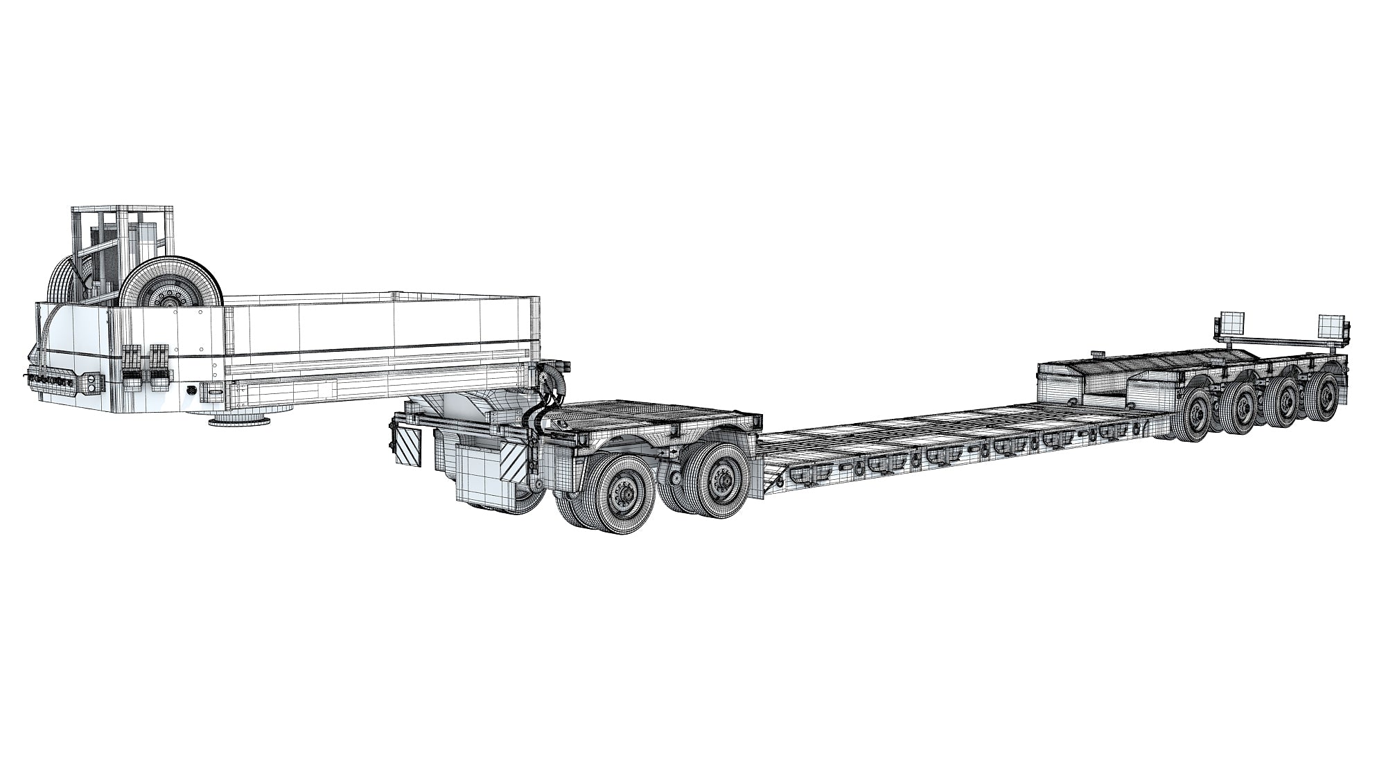 Gooseneck Low Loader Trailer