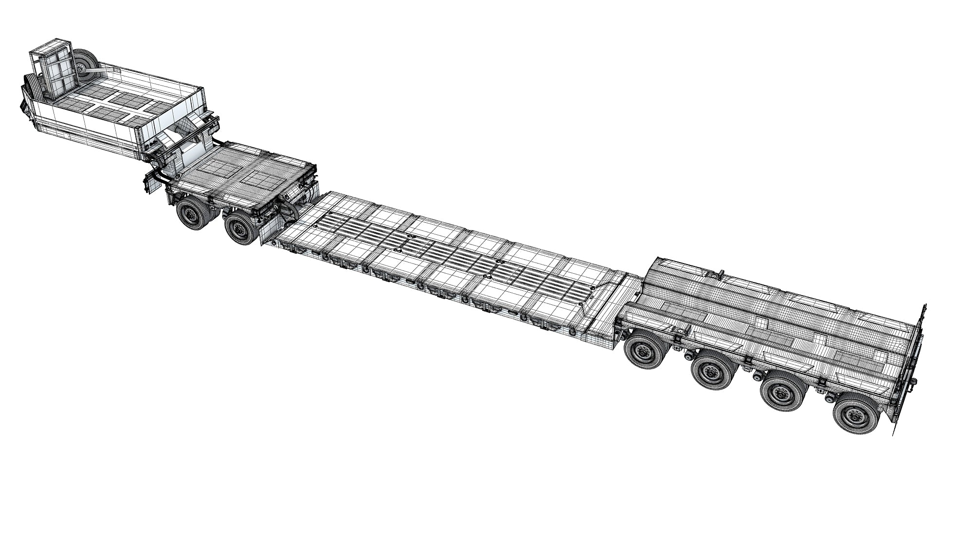 Gooseneck Low Loader Trailer