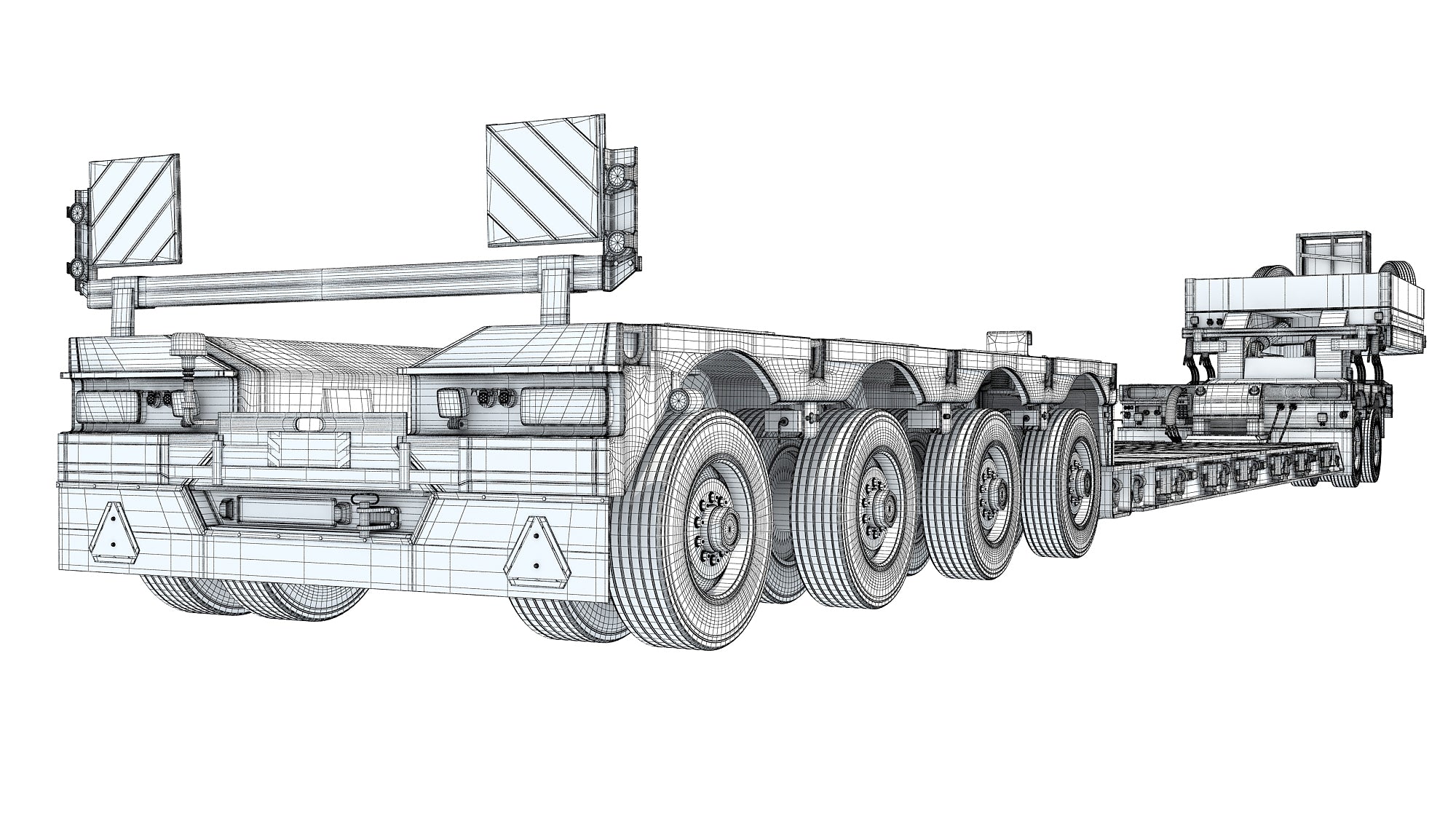 Gooseneck Low Loader Trailer