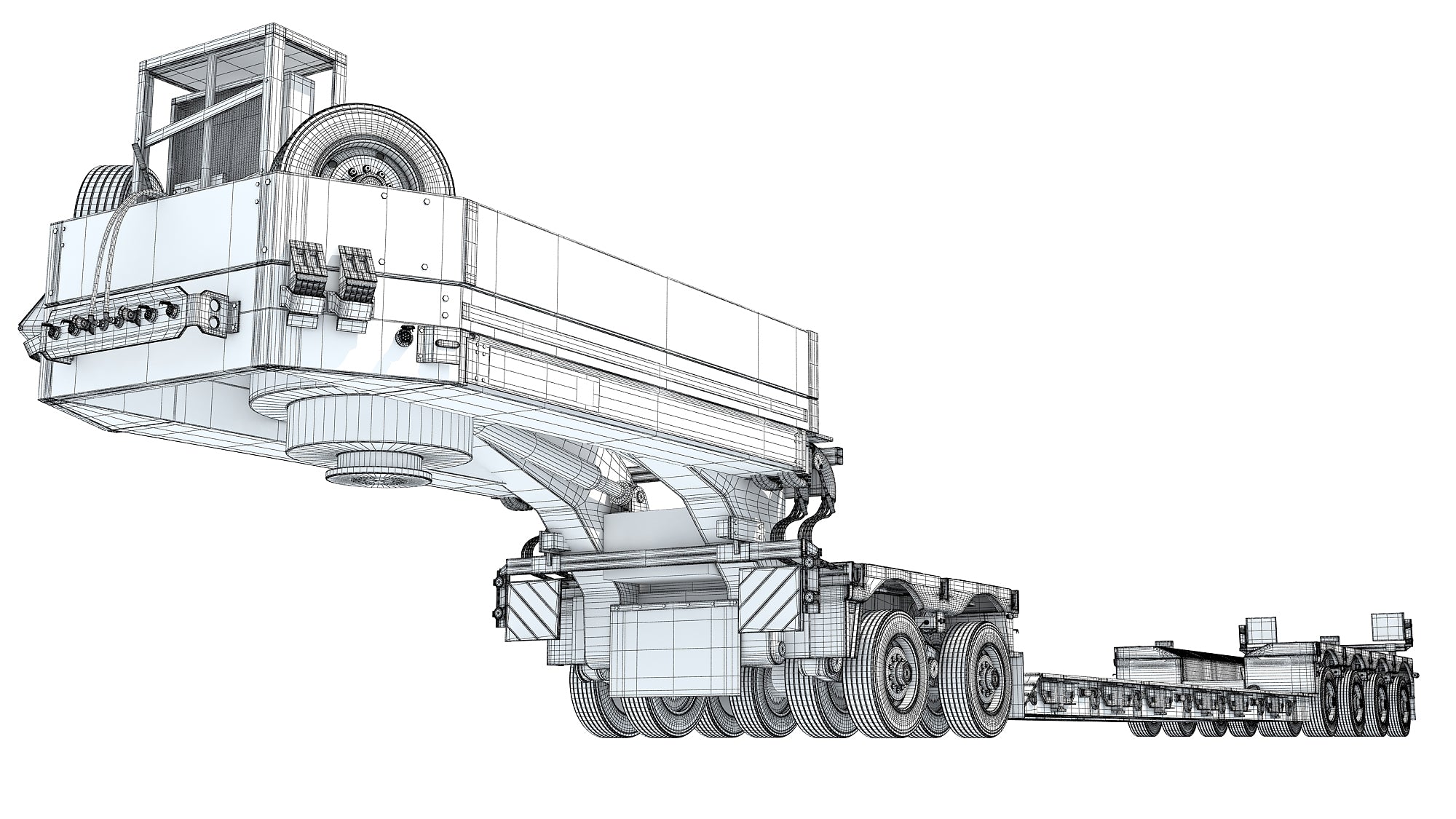 Gooseneck Low Loader Trailer