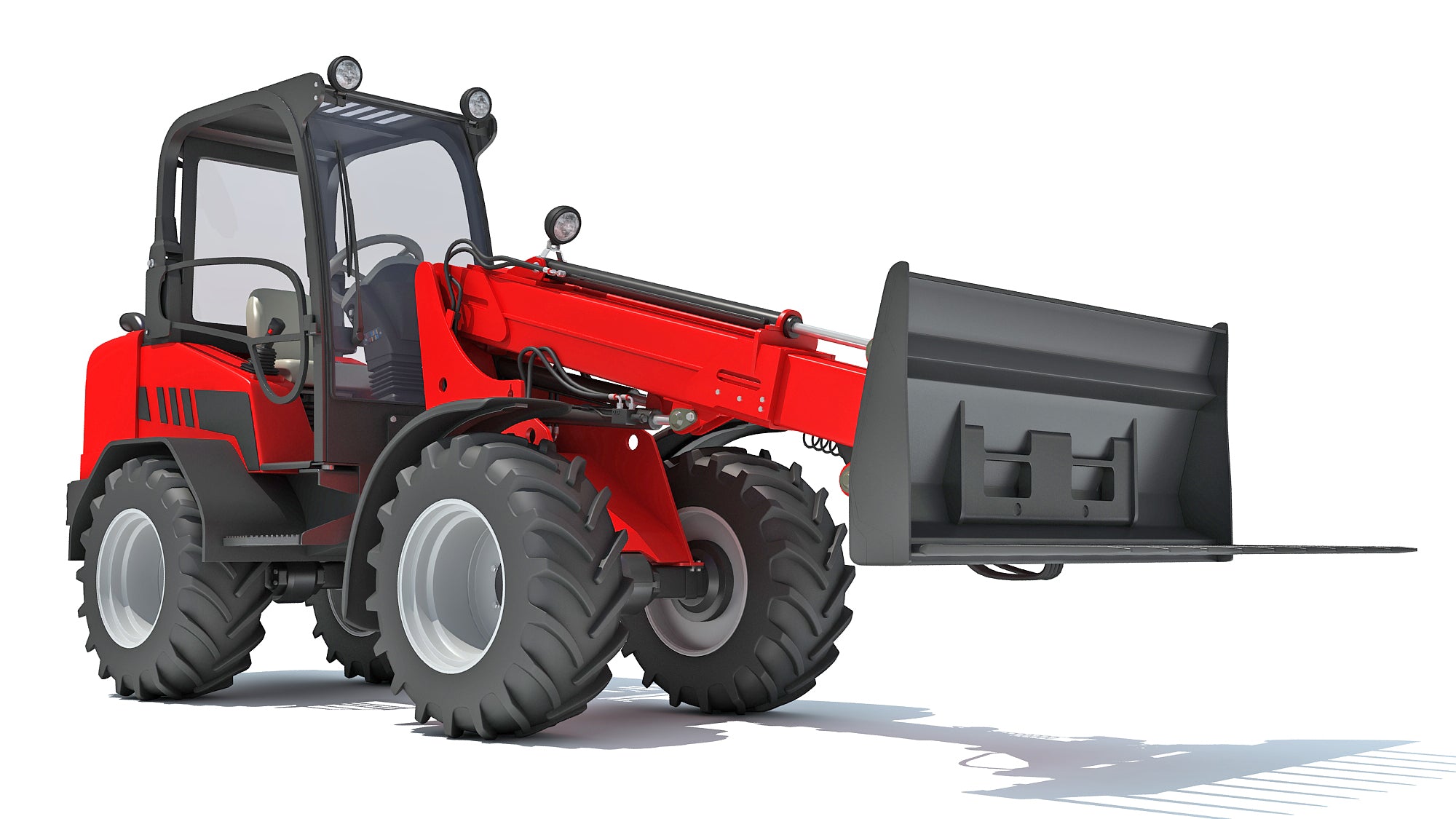Grab Bucket Telehandler