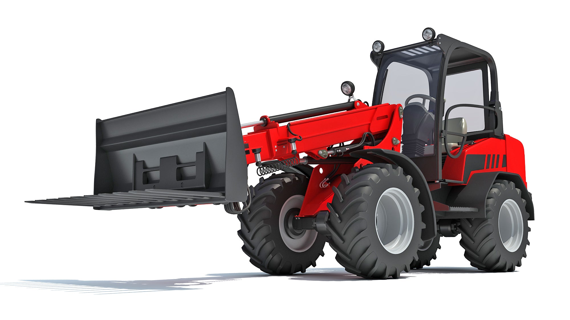 Grab Bucket Telehandler