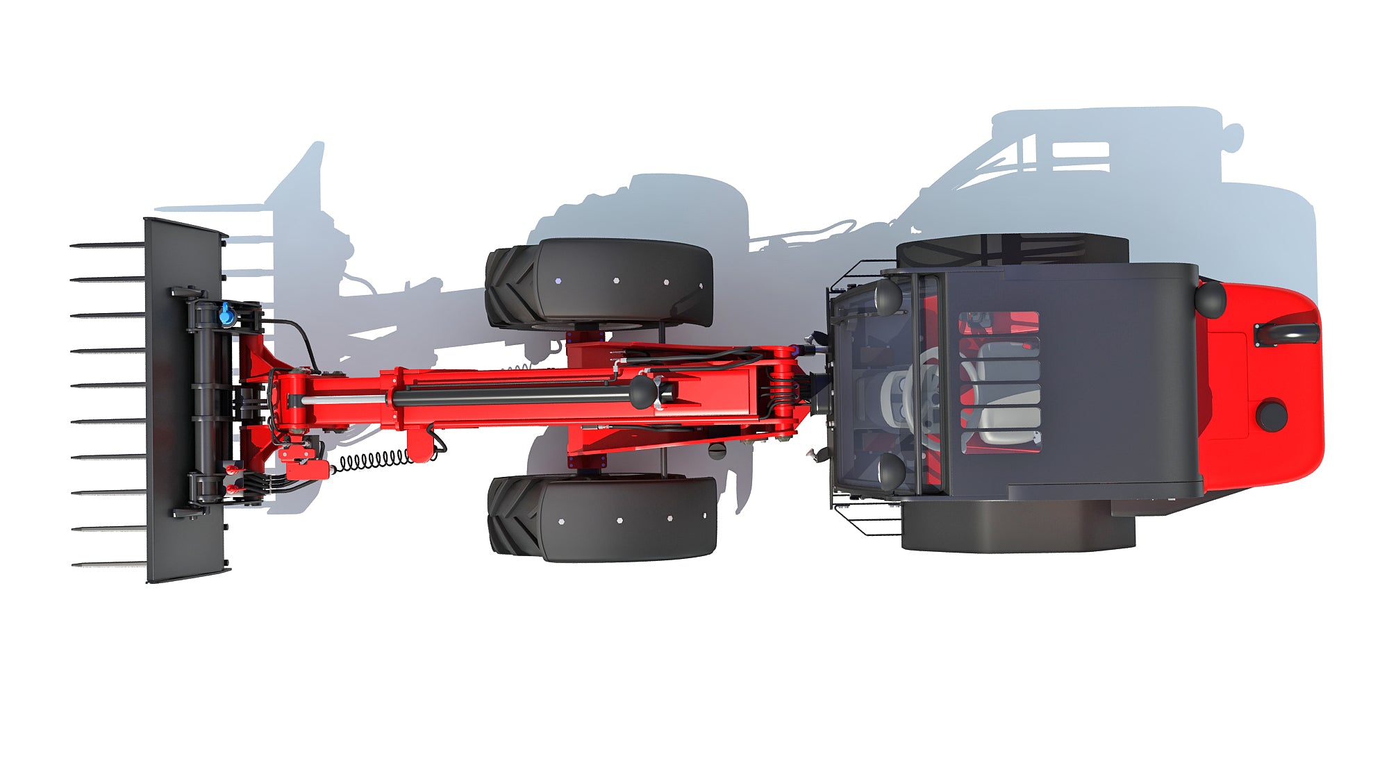 Grab Bucket Telehandler