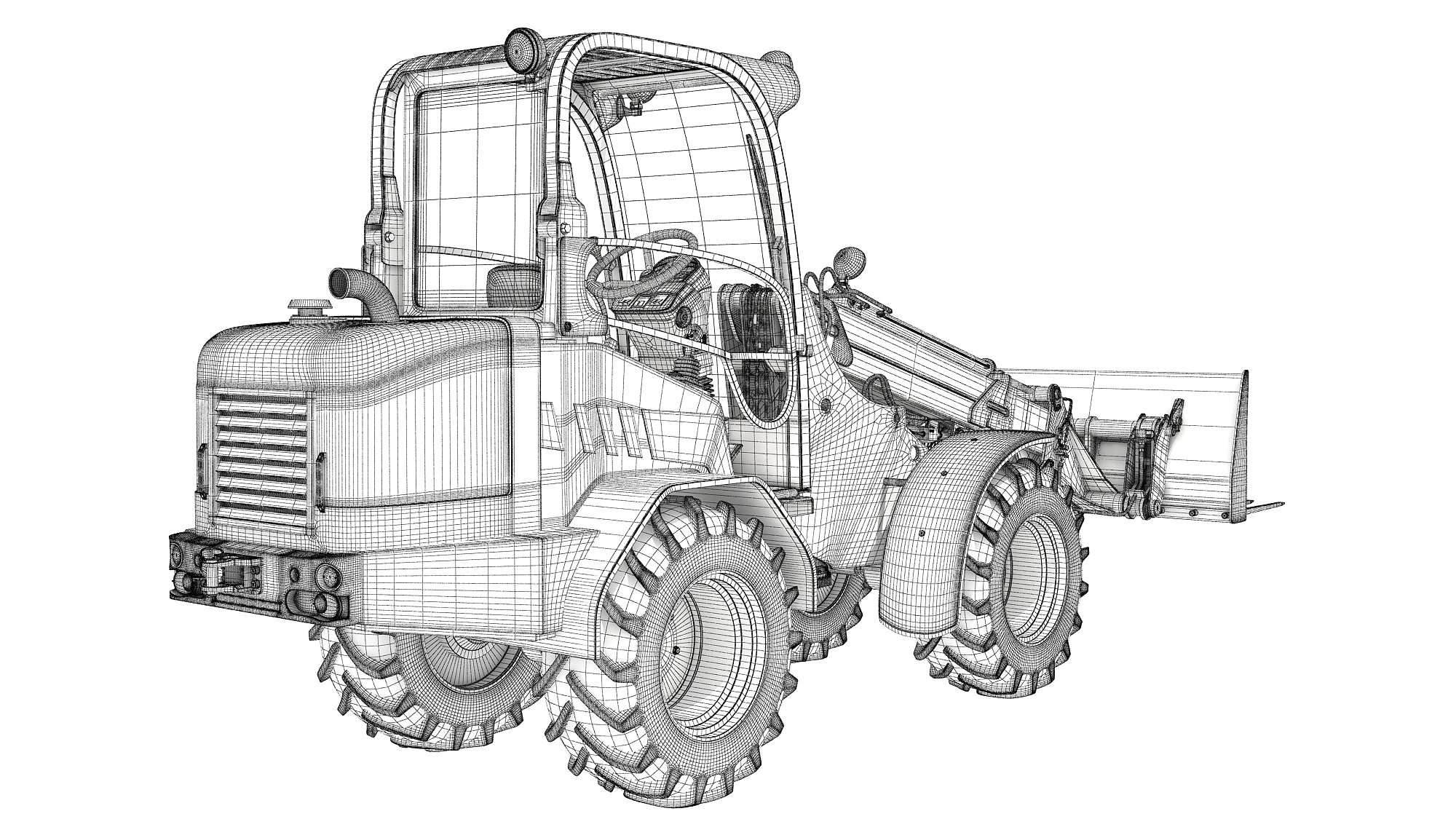 Grab Bucket Telehandler