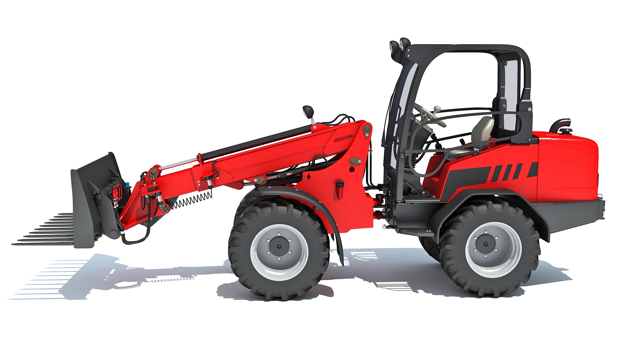 Grab Bucket Telehandler