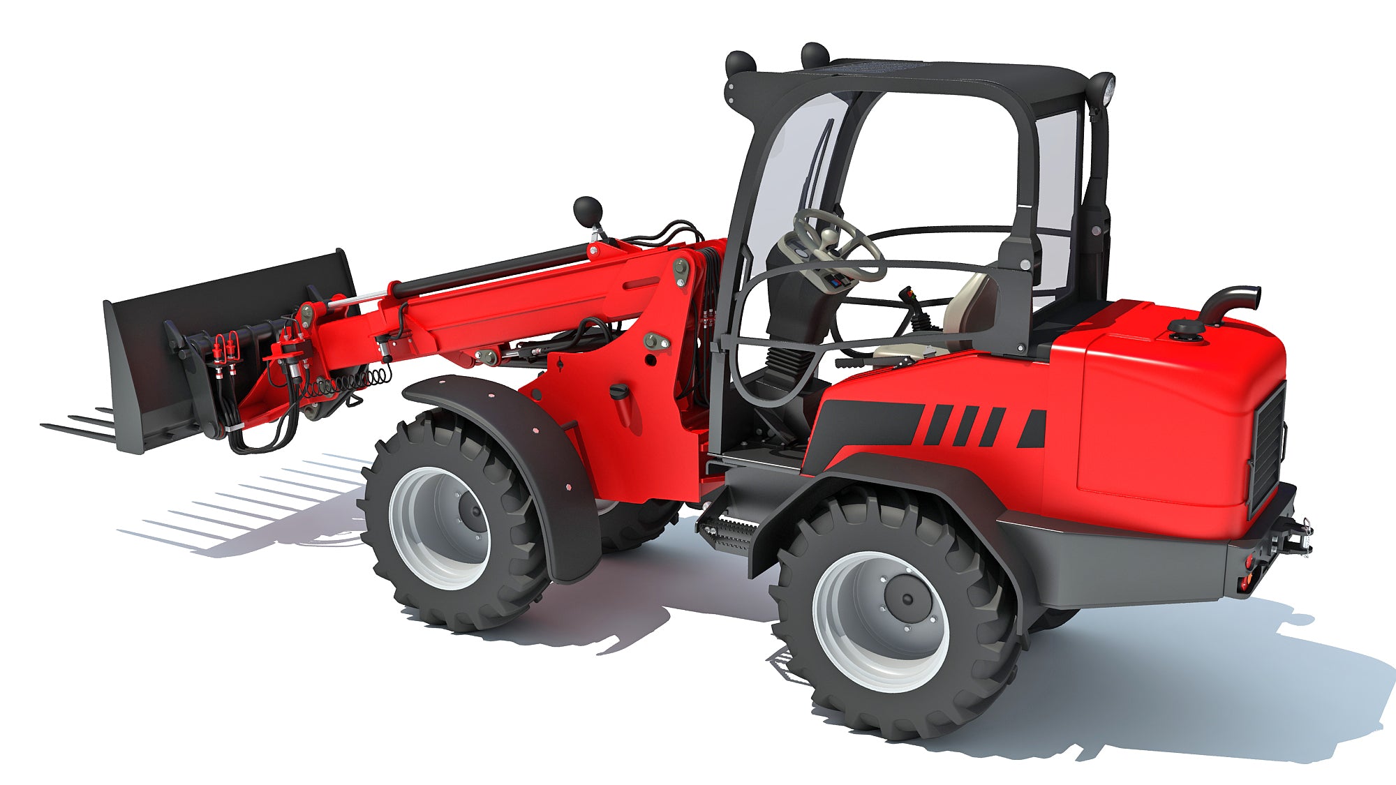 Grab Bucket Telehandler