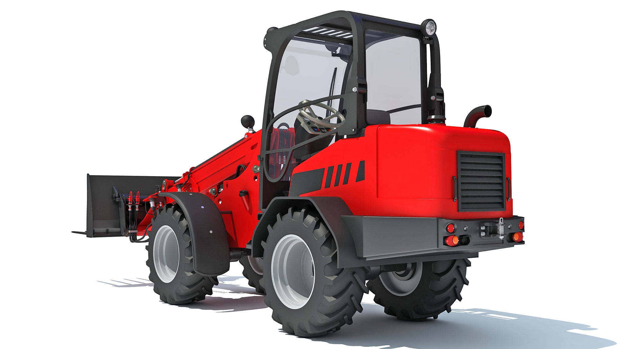 Grab Bucket Telehandler
