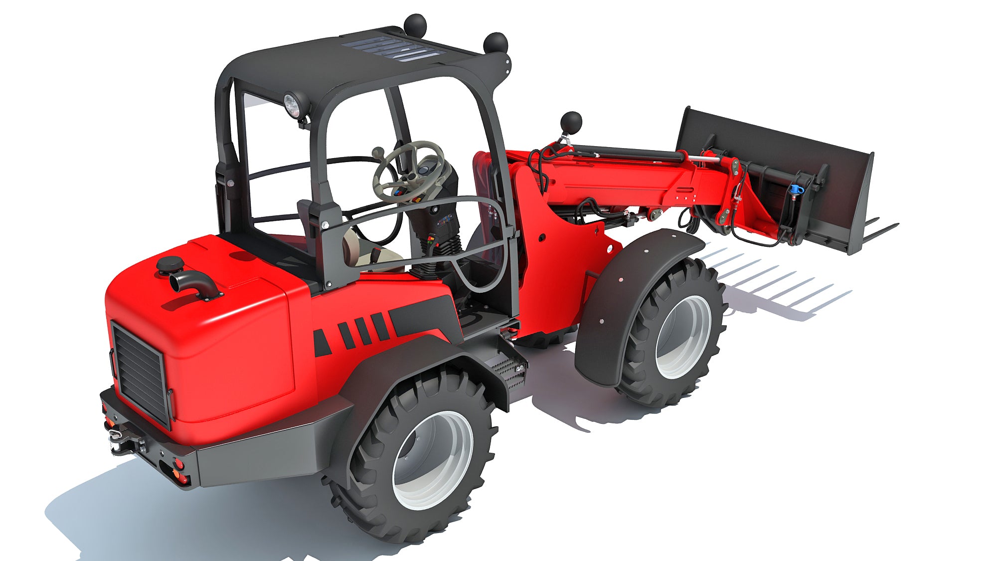 Grab Bucket Telehandler