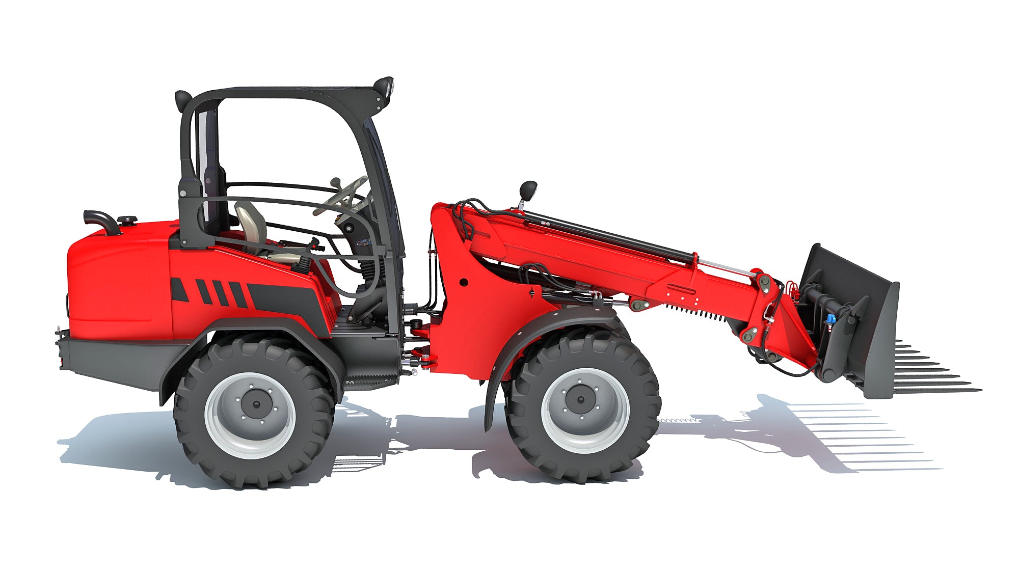 Grab Bucket Telehandler