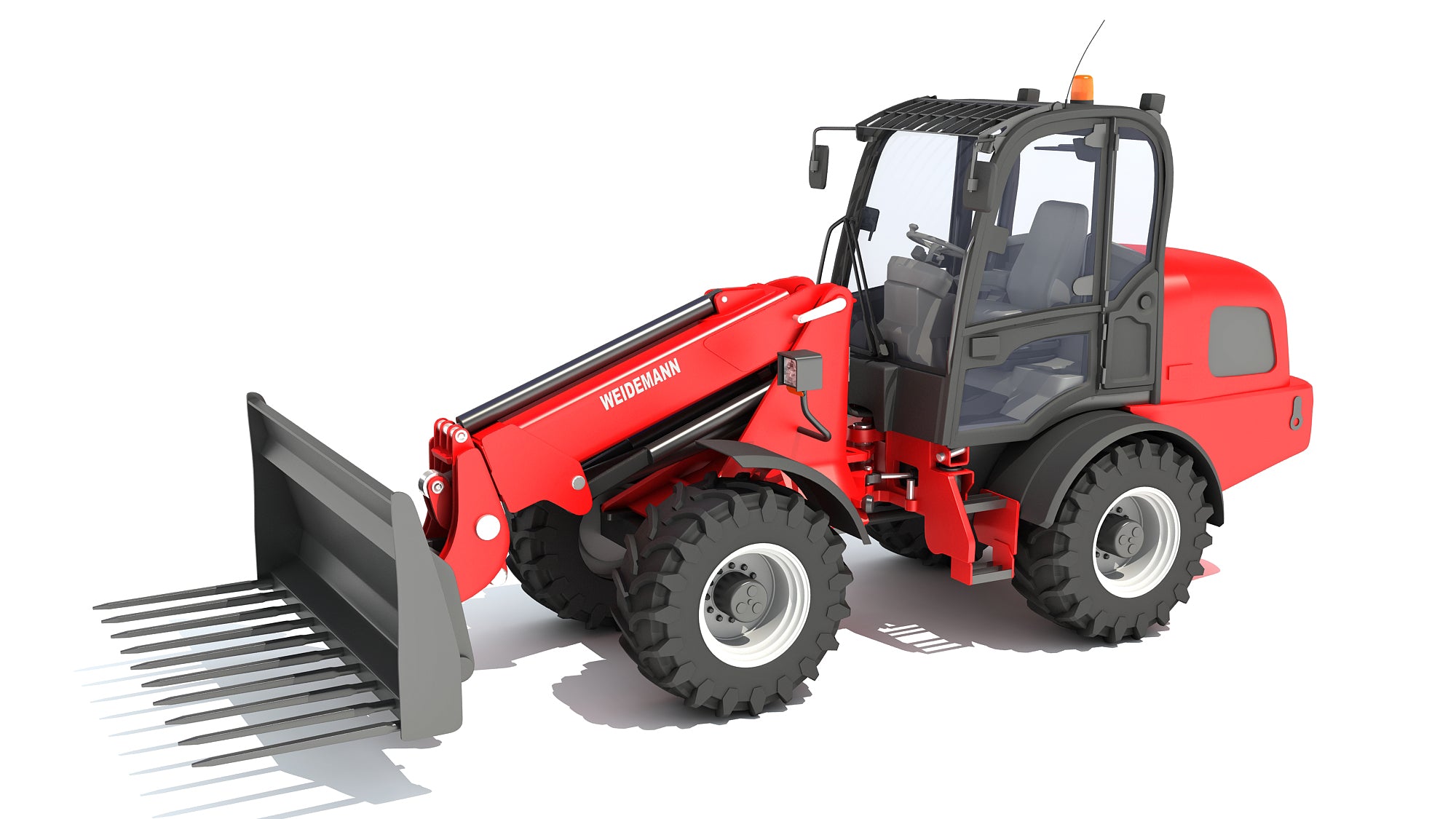 Grab Bucket Telehandler