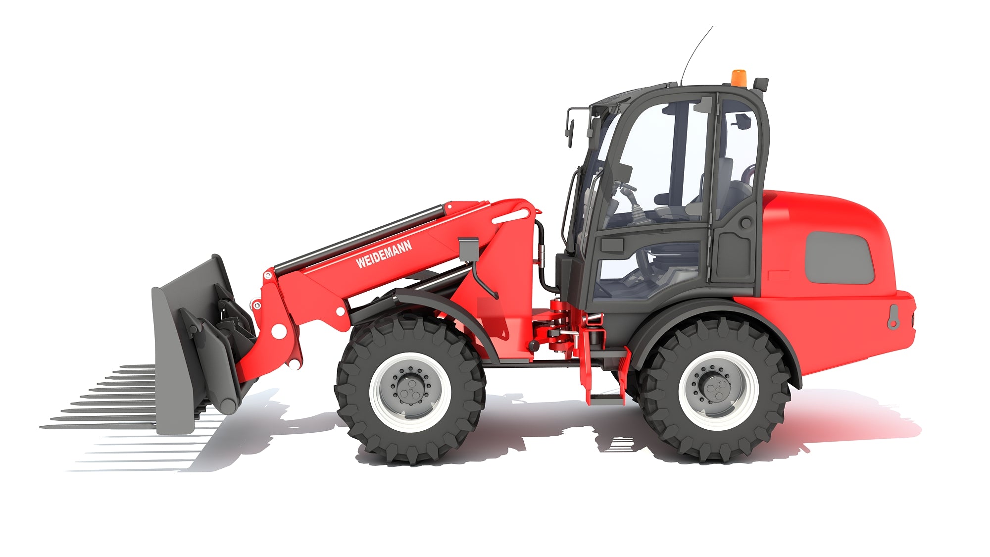 Grab Bucket Telehandler