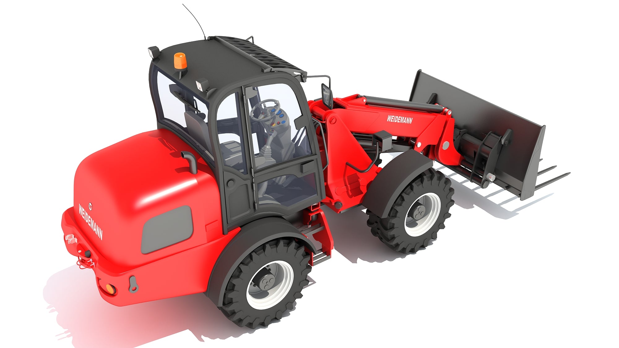 Grab Bucket Telehandler