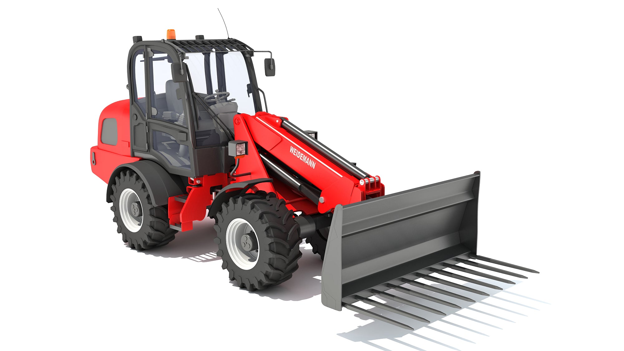 Grab Bucket Telehandler