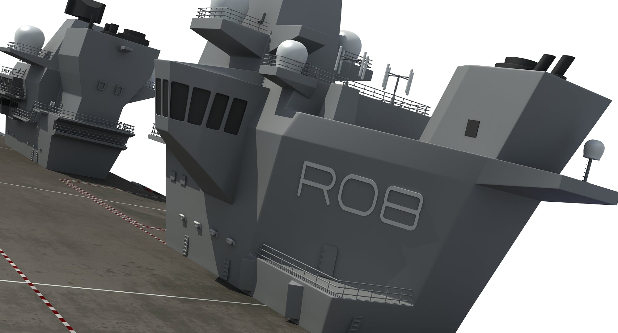 Aircraft Carrier 3D Models