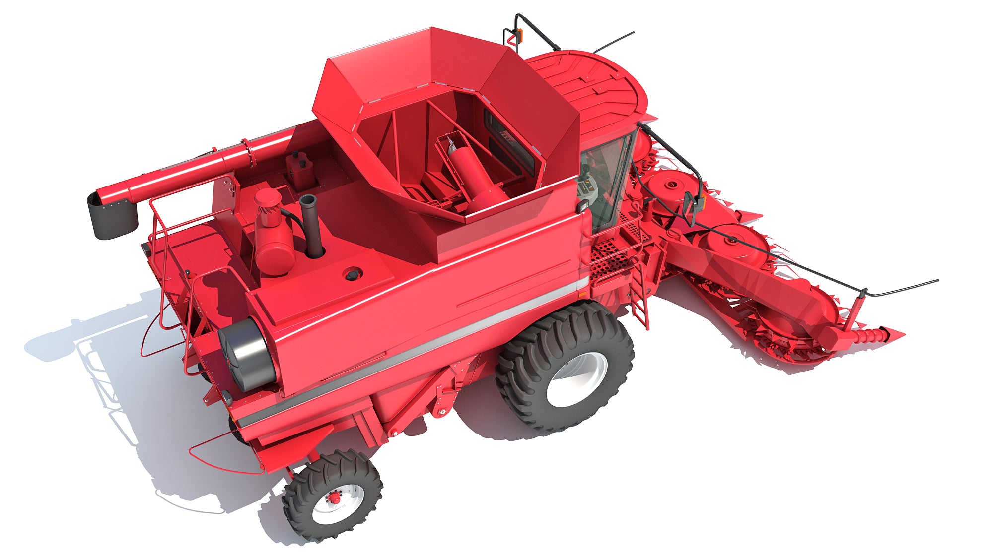 Combine Harvester 3D model