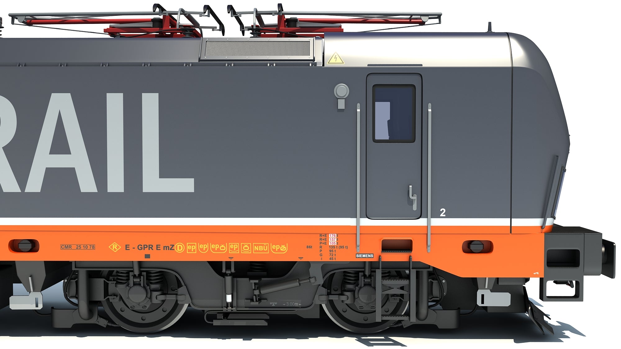Hector Rail Siemens Vectron Locomotive