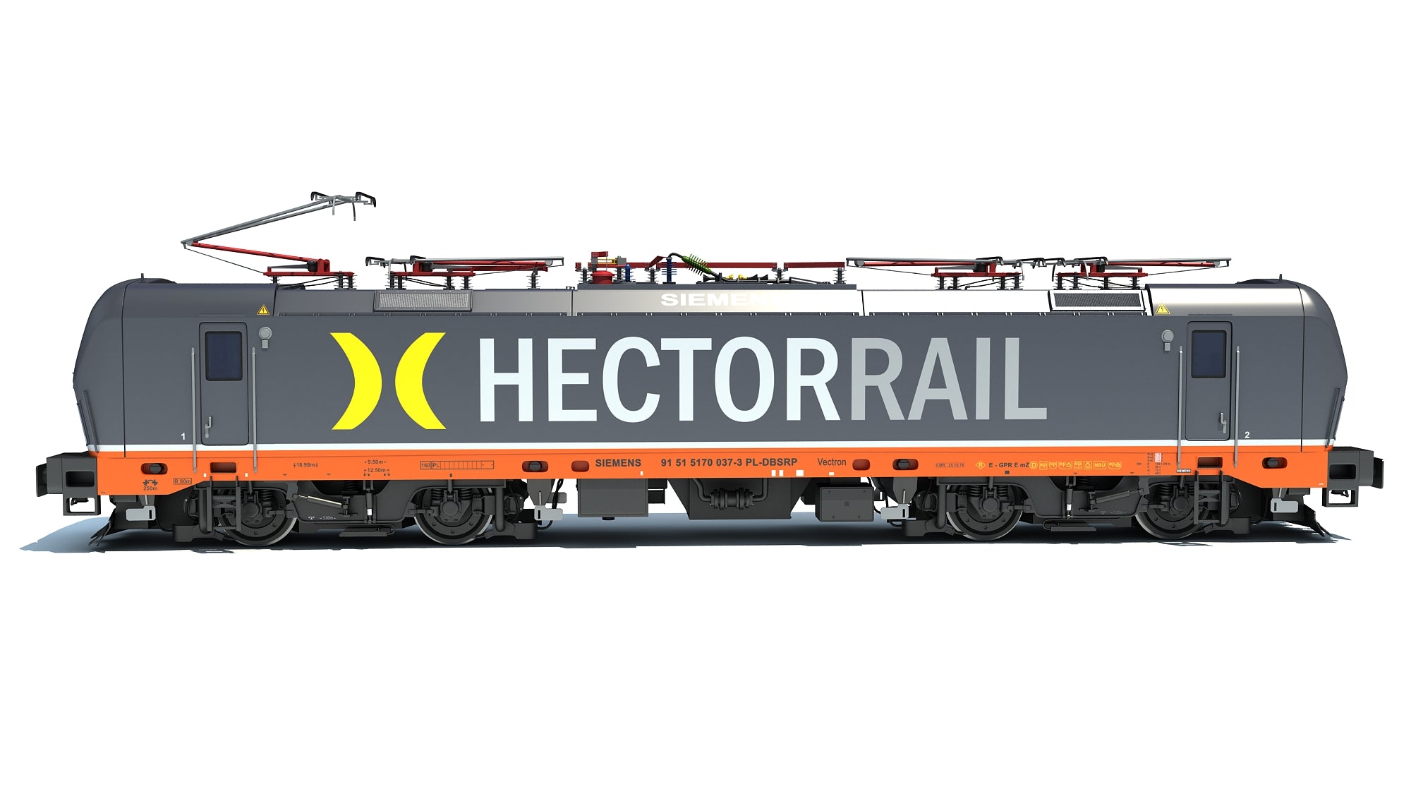 Hector Rail Siemens Vectron Locomotive