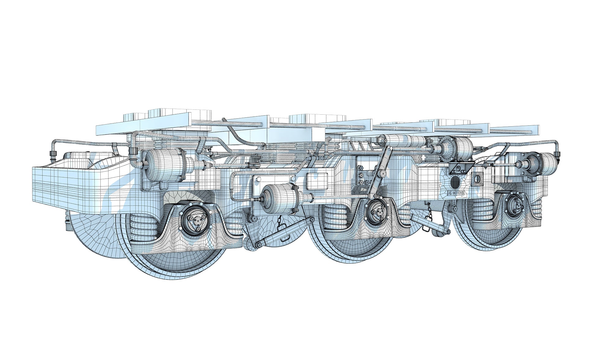 Hi-Ad Train Trucks Wheels