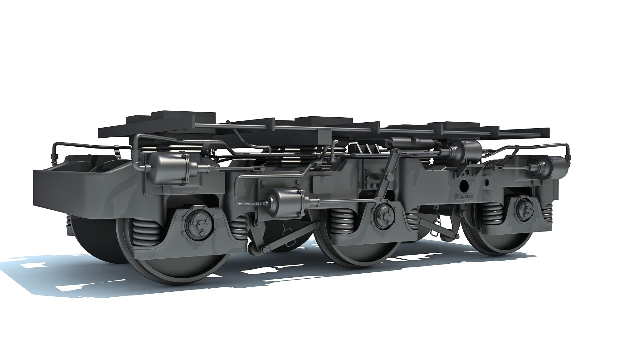 Hi-Ad Train Trucks Wheels