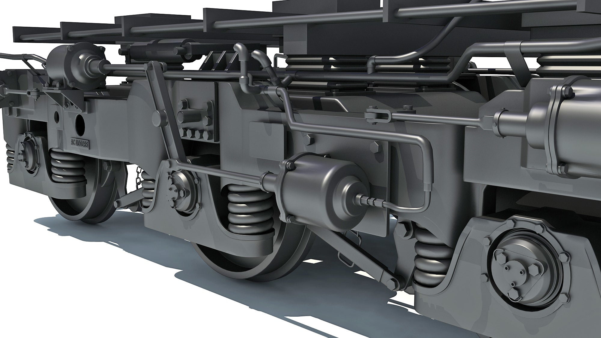 Hi-Ad Train Trucks Wheels