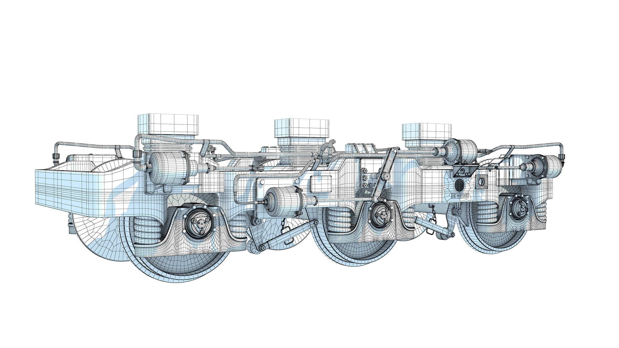 Hi-Ad Train Trucks Wheels