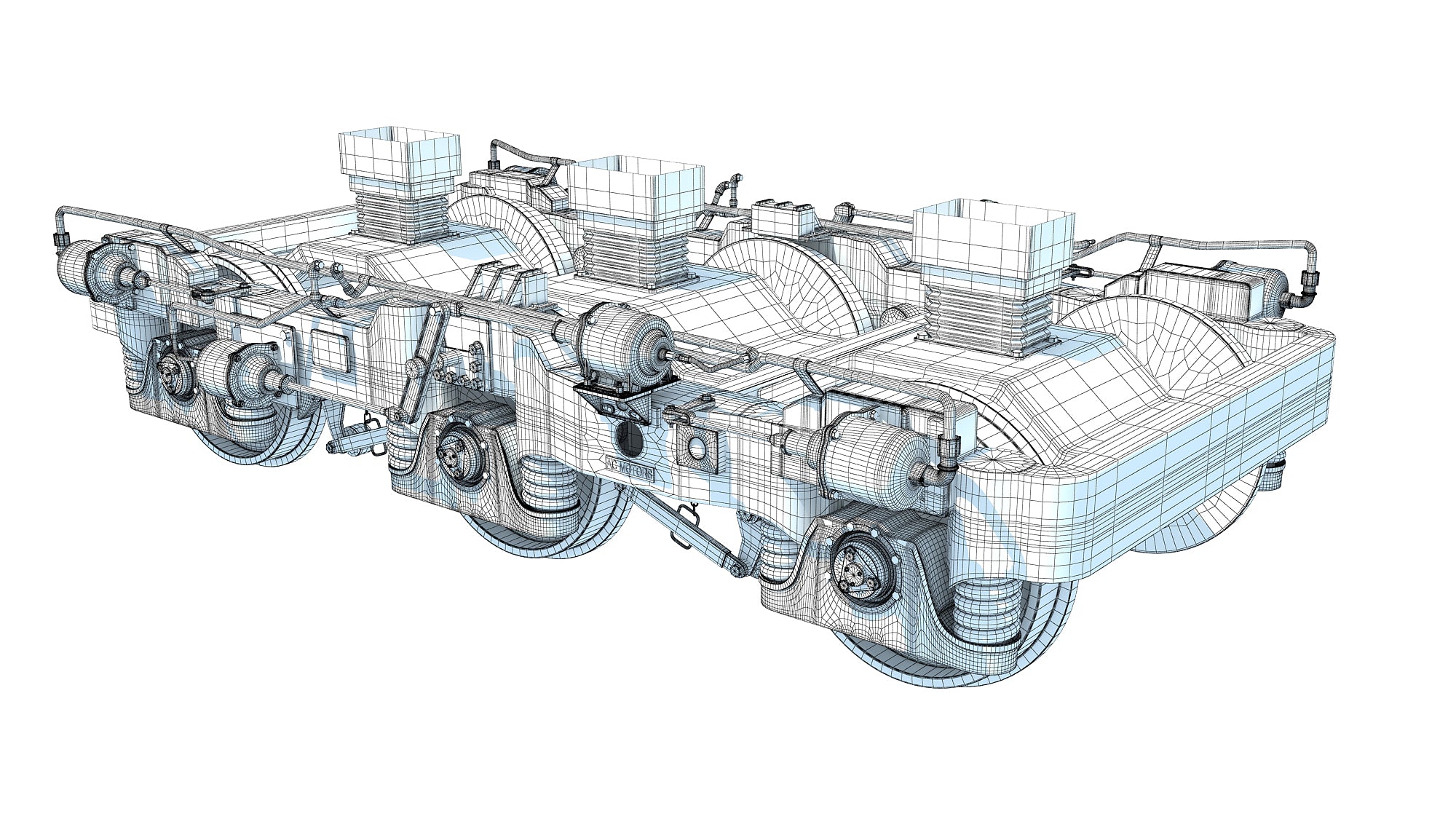 Hi-Ad Train Trucks Wheels