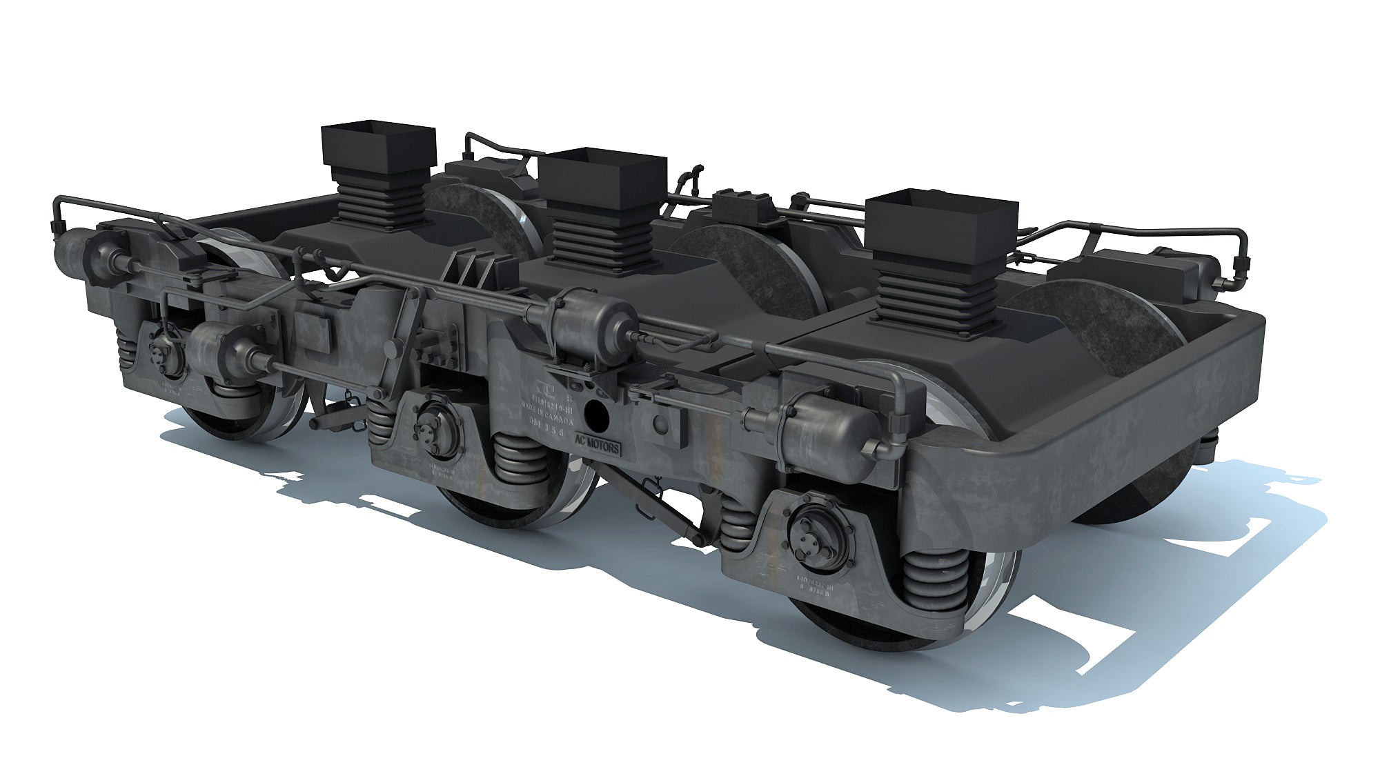 Hi-Ad Train Trucks Wheels