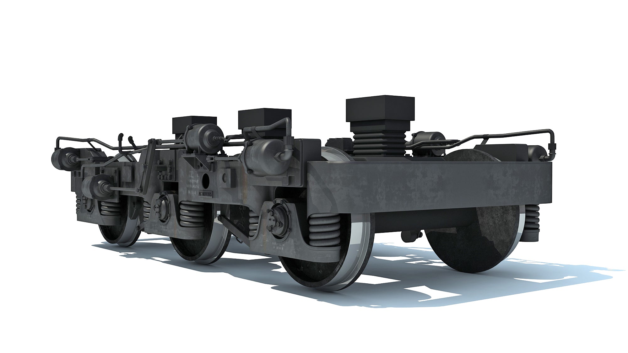 Hi-Ad Train Trucks Wheels