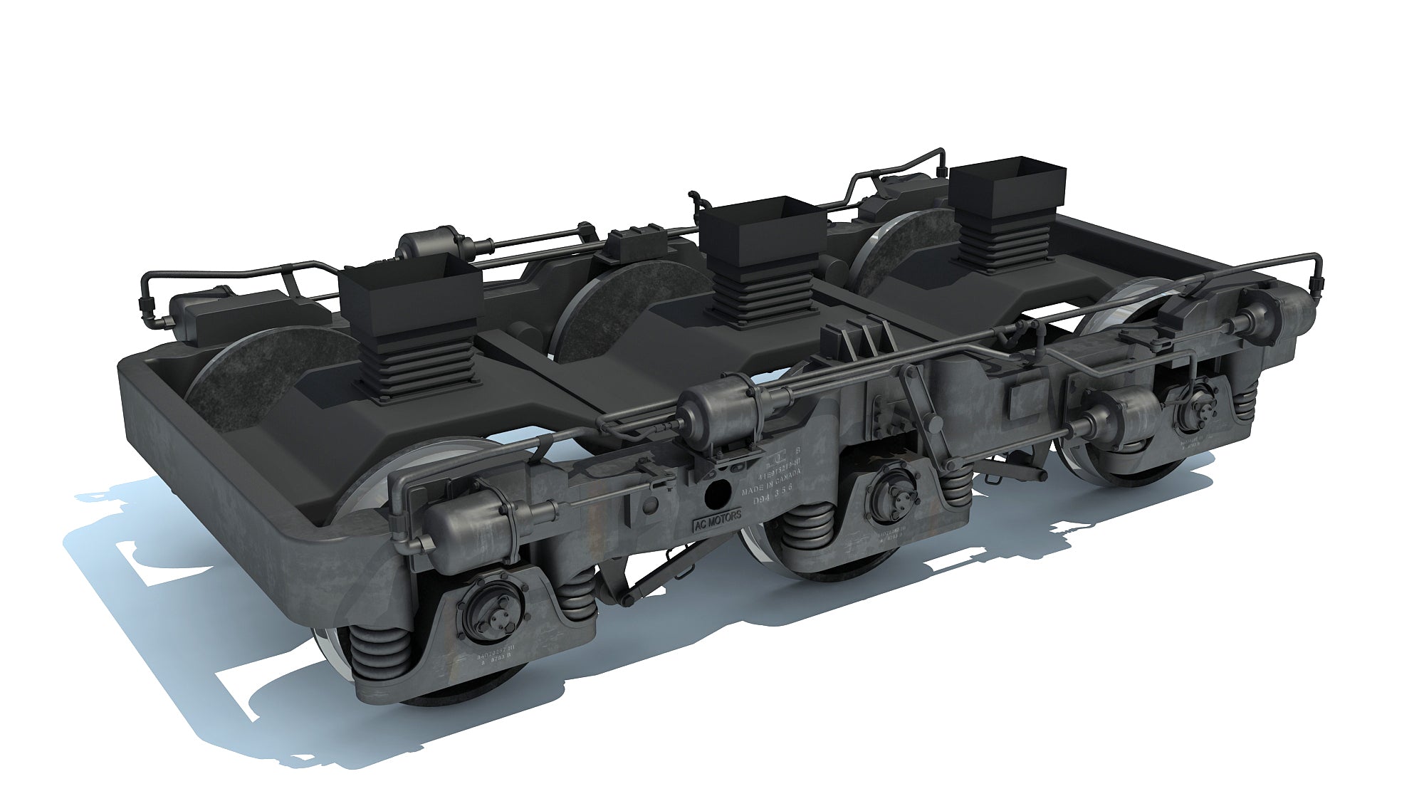 Hi-Ad Train Trucks Wheels
