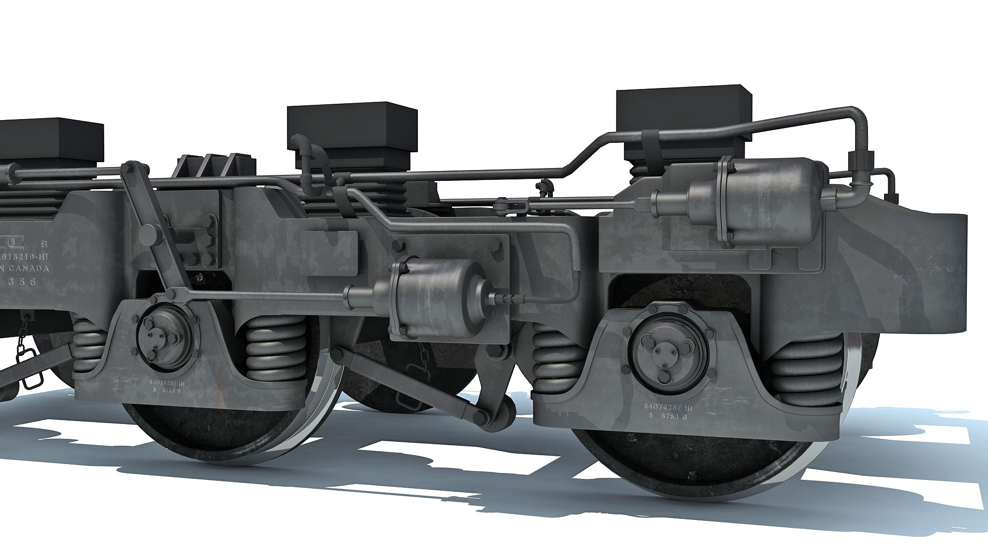 Hi-Ad Train Trucks Wheels