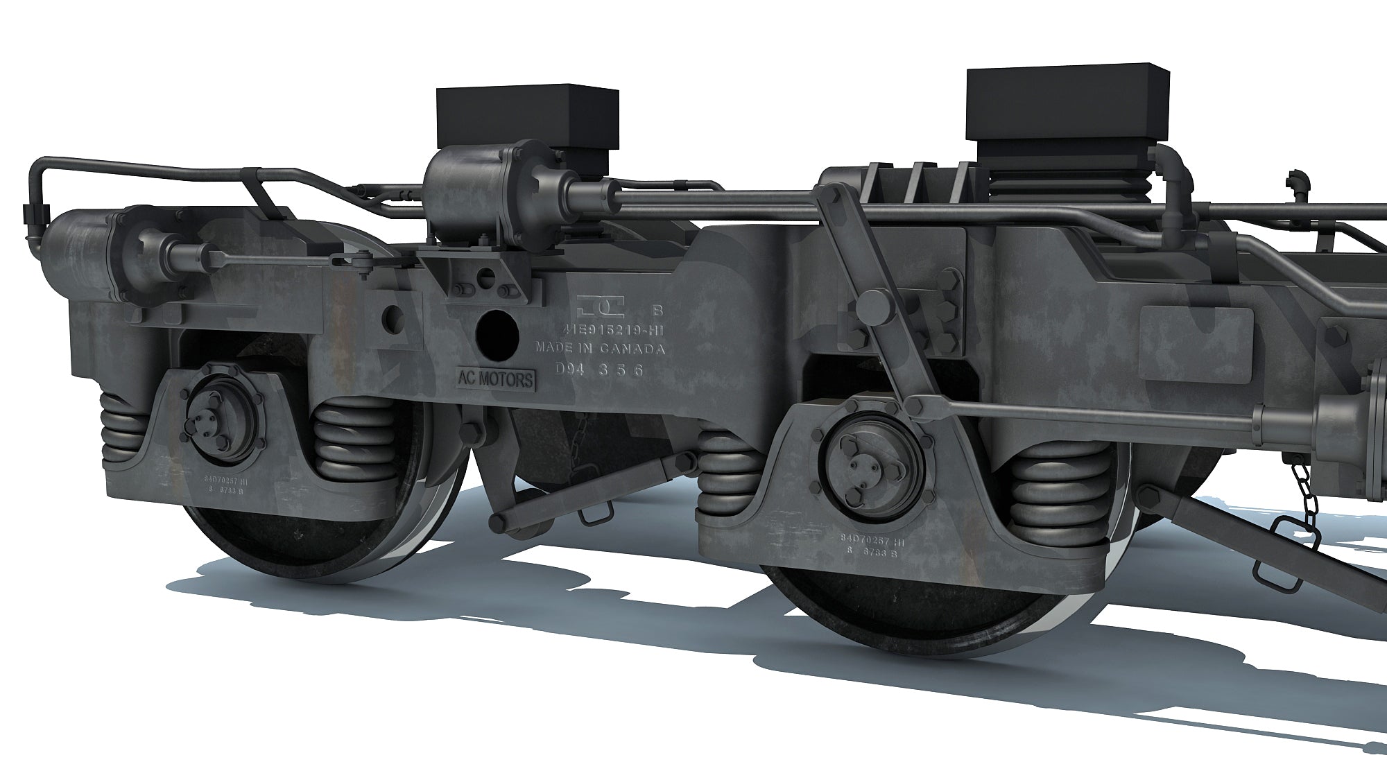 Hi-Ad Train Trucks Wheels