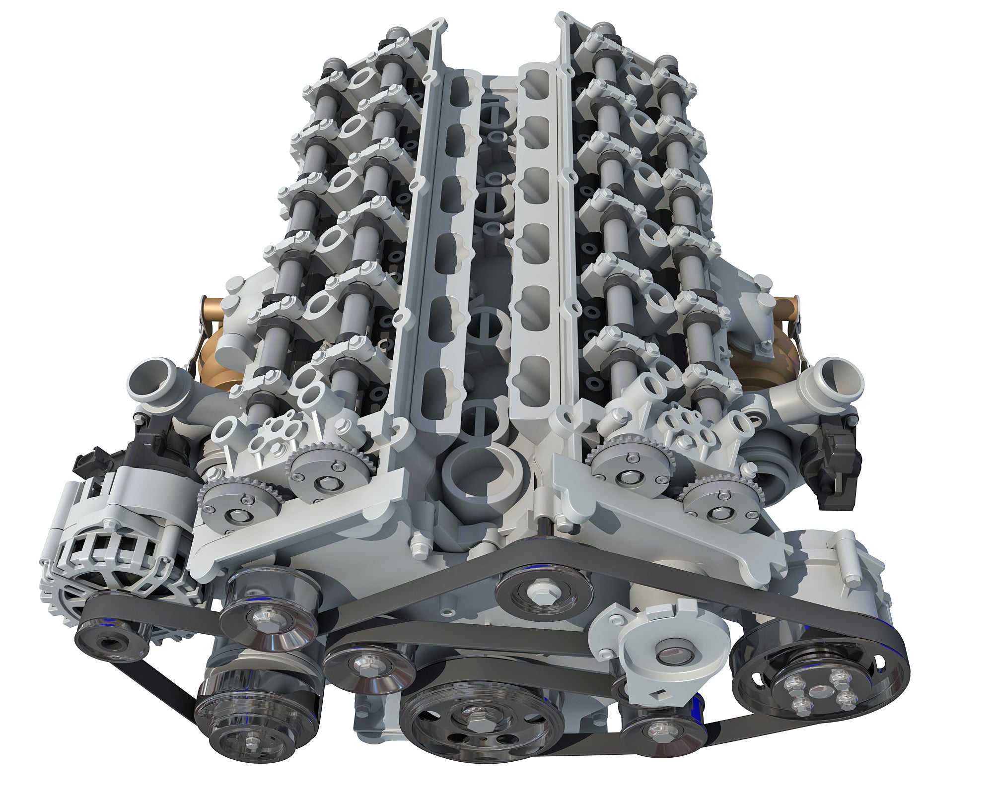 V12 Engine 3D Models