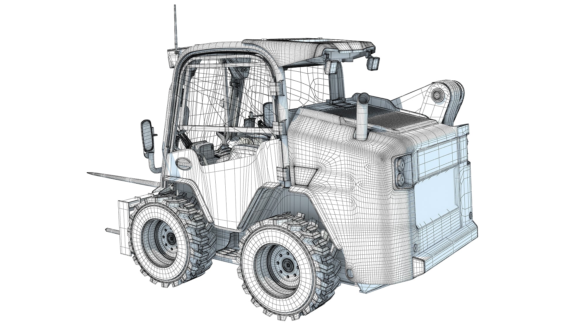 Skid Steer Loader Bale Fork