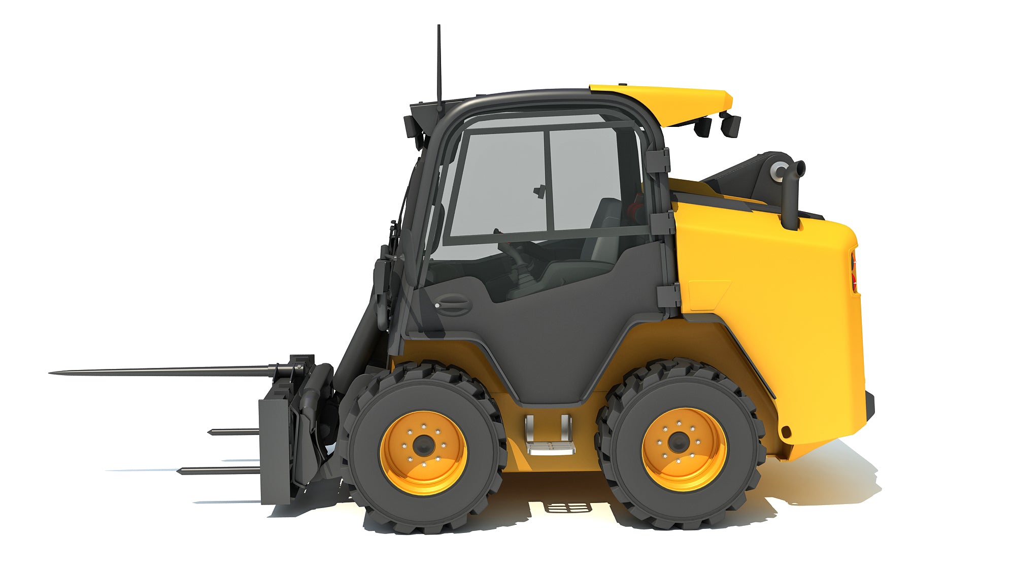 Skid Steer Loader Bale Fork