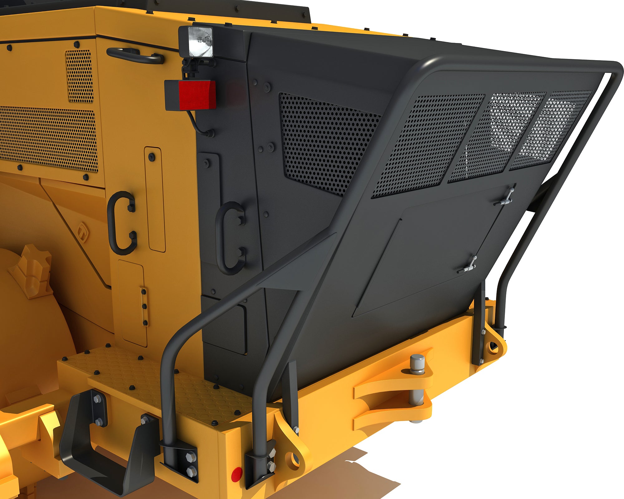 Landfill Trash Compactor