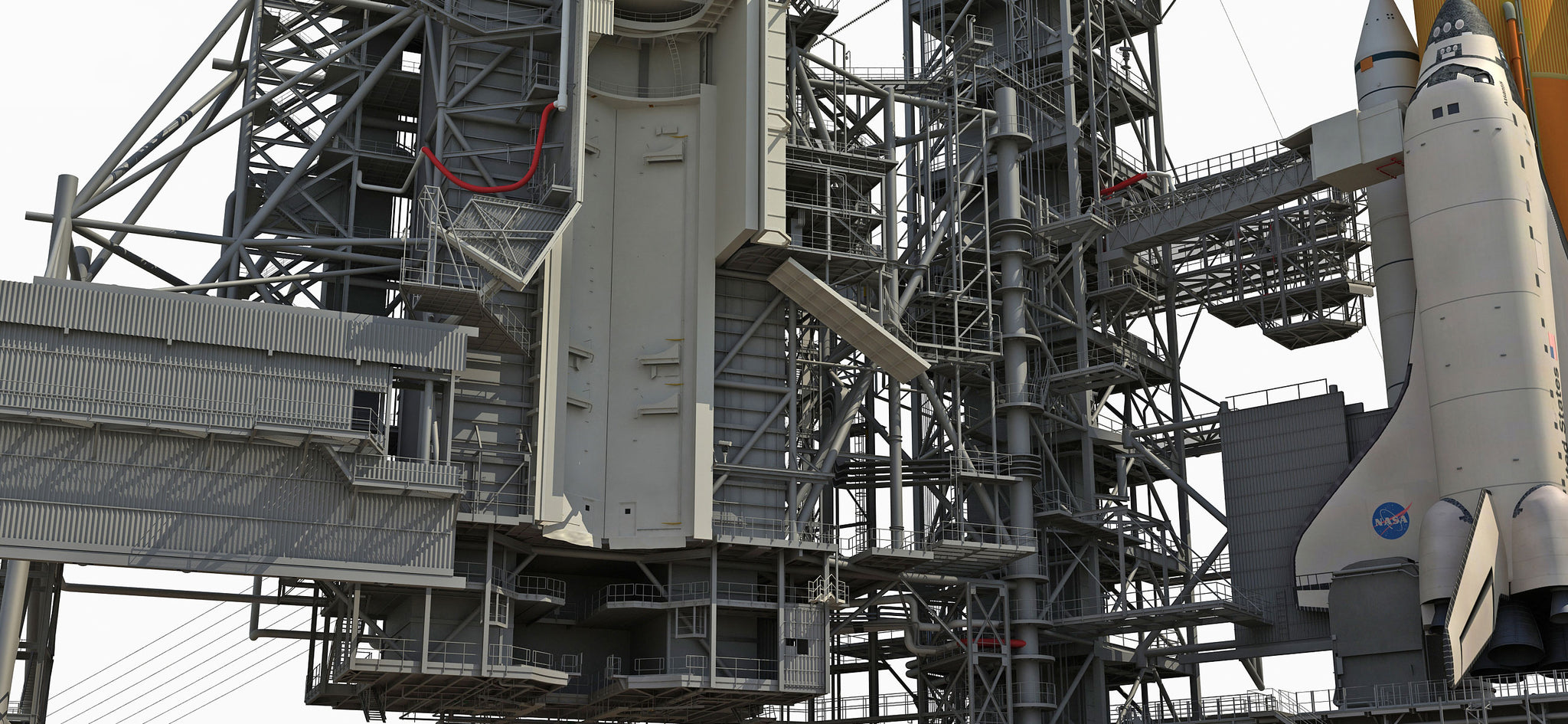 Launch Complex 39A 3D Model