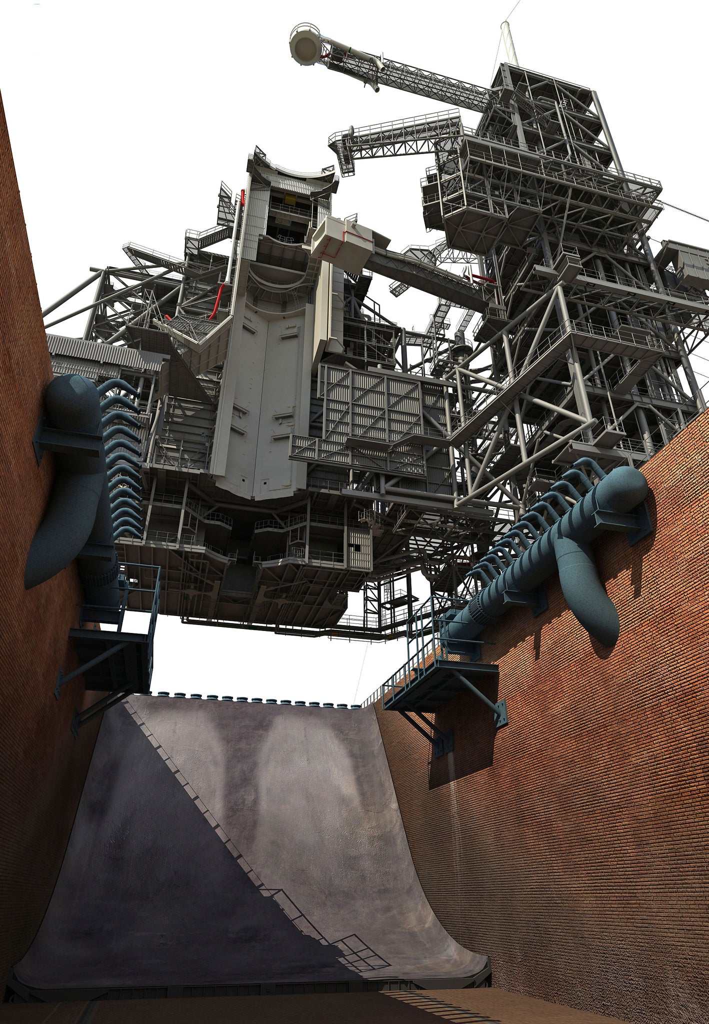 Launch Complex 39A 3D Model