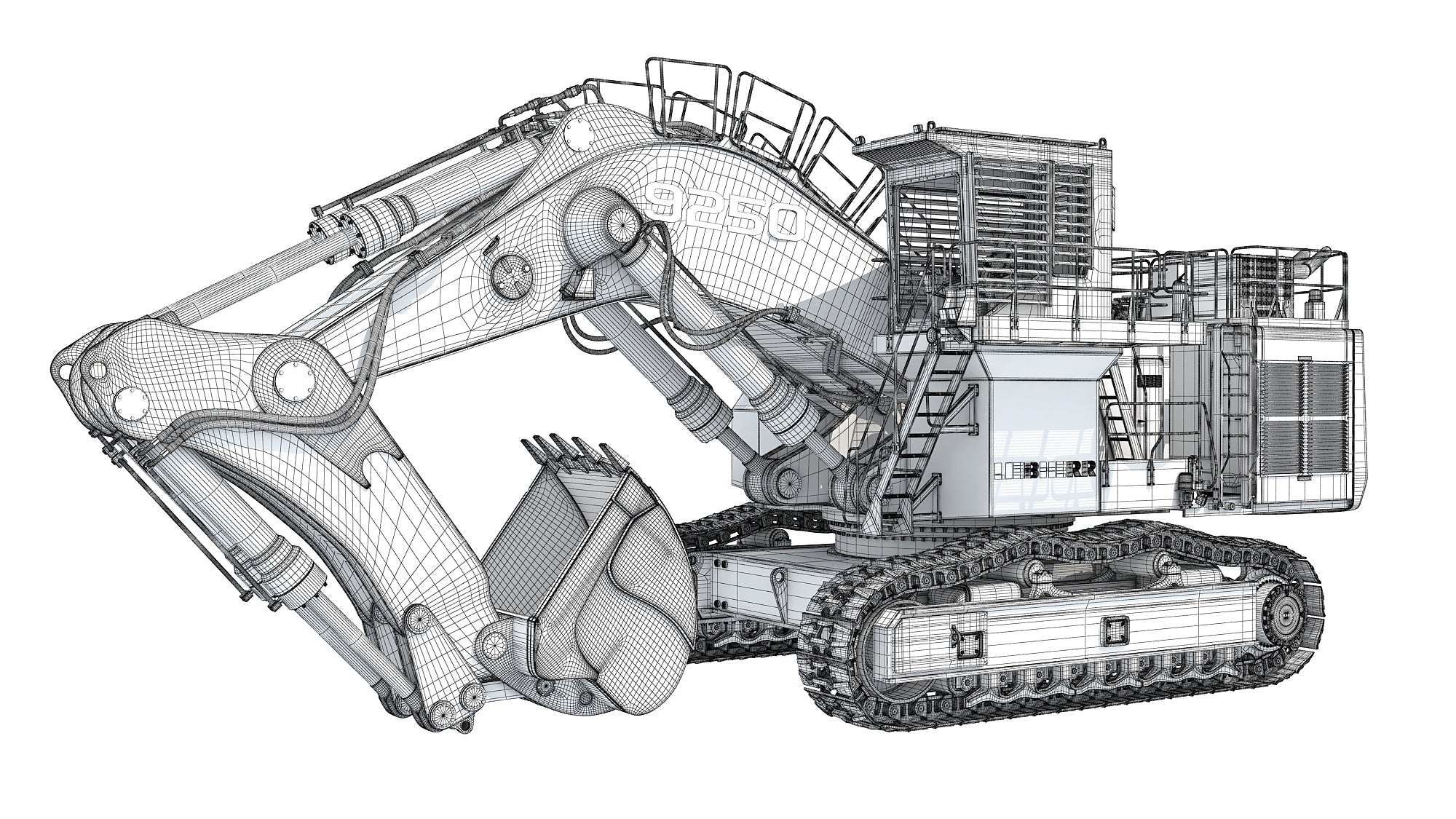Liebherr Mining Excavator