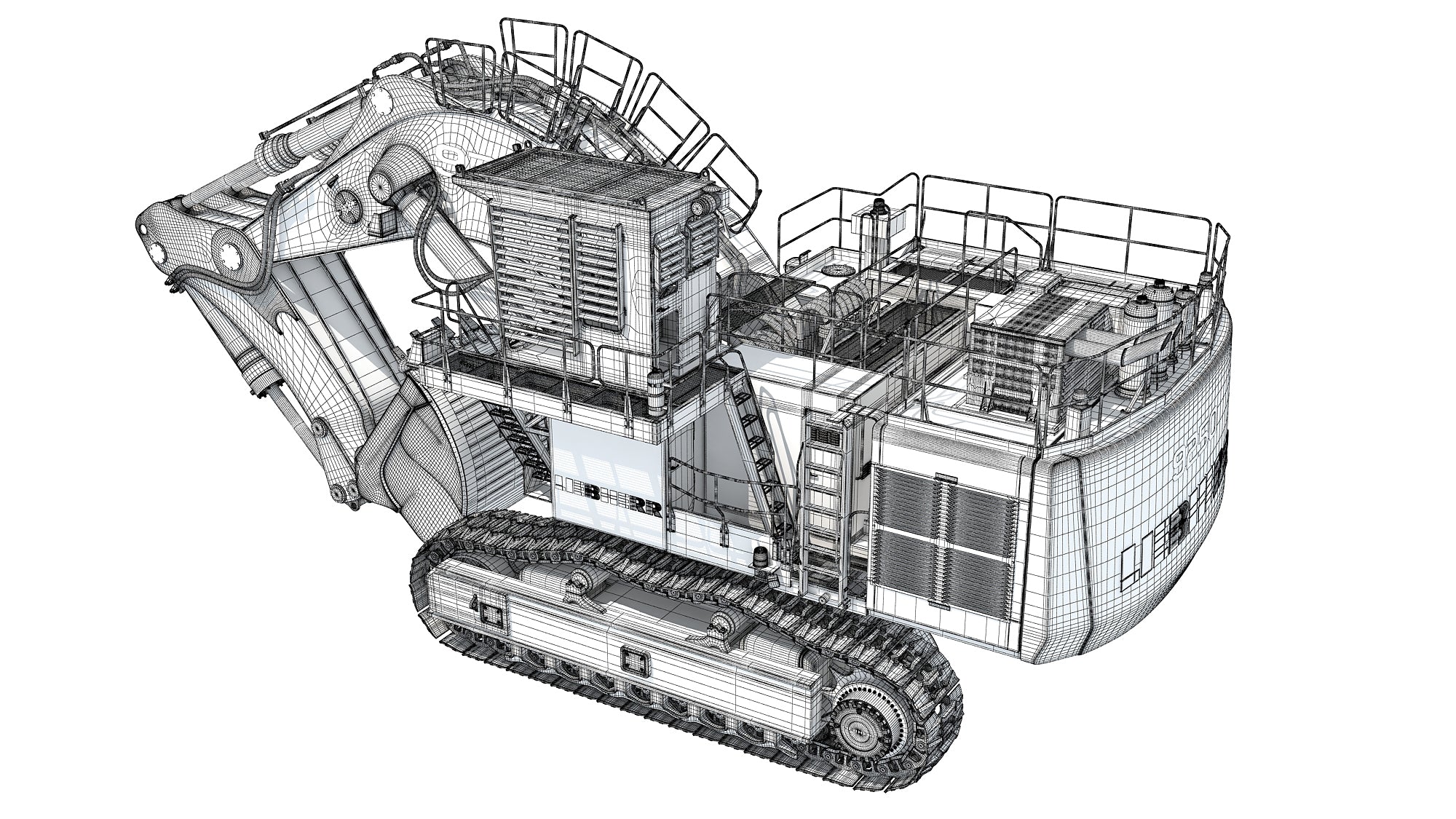 Liebherr Mining Excavator