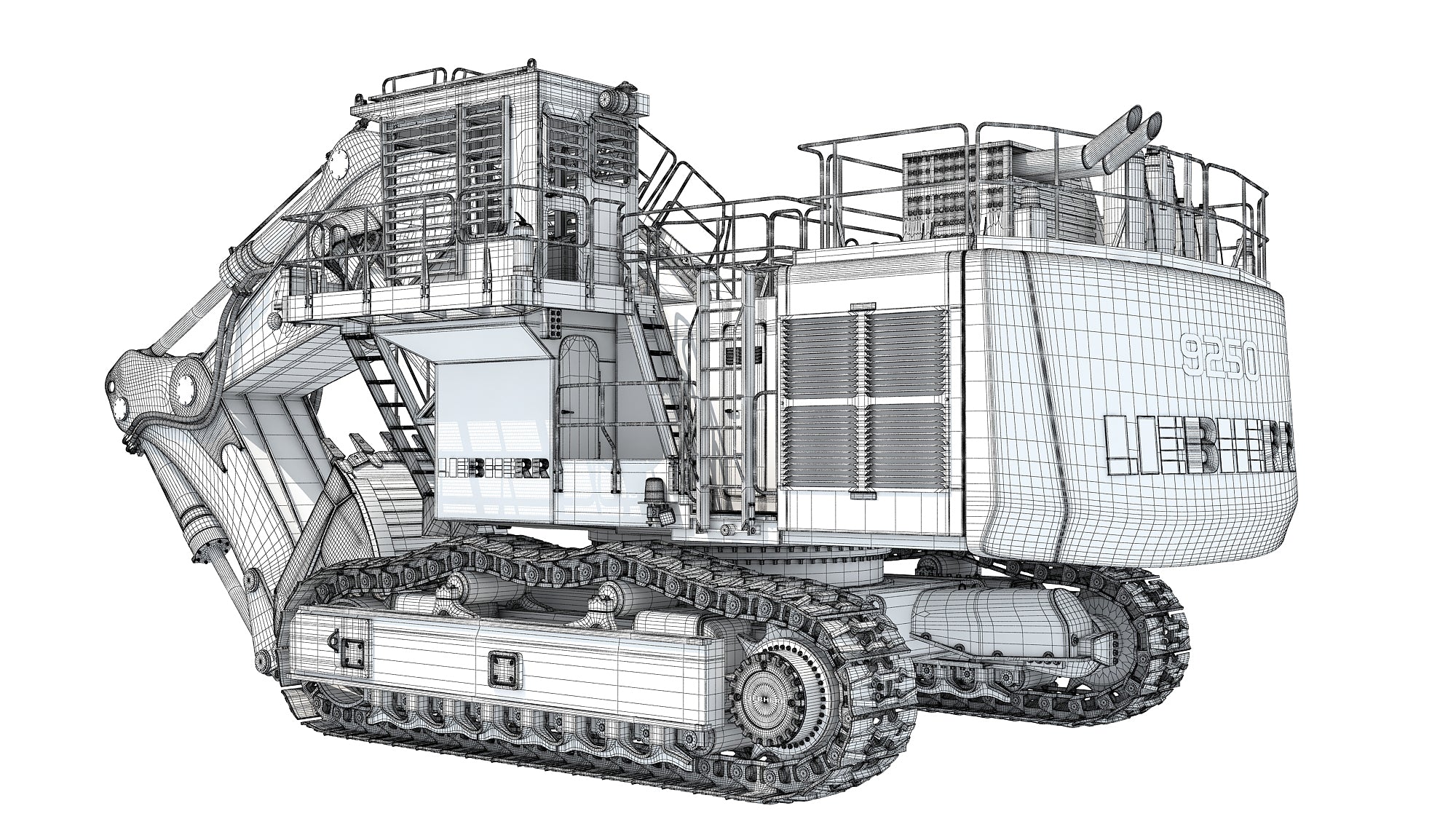 Liebherr Mining Excavator