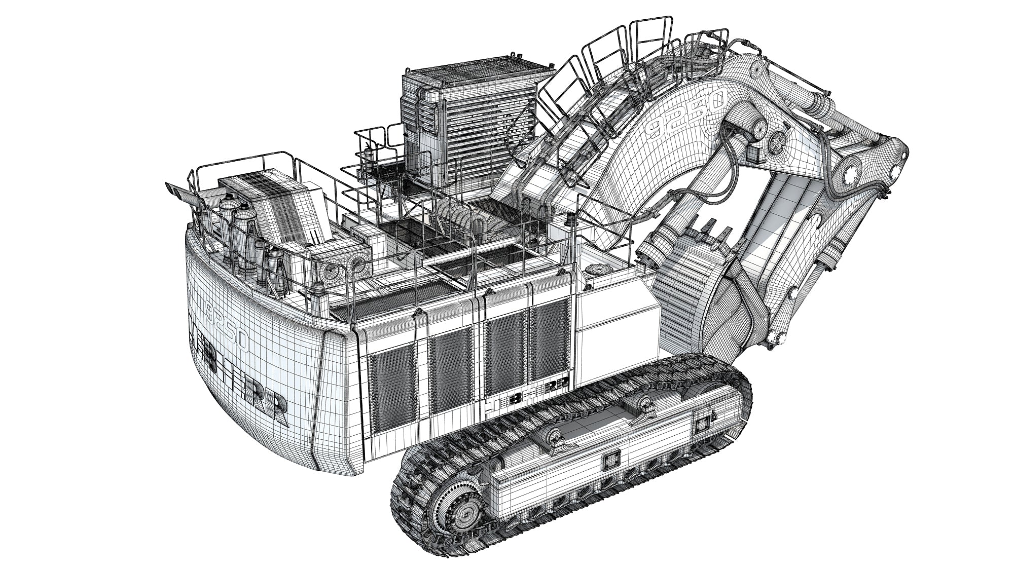 Liebherr Mining Excavator