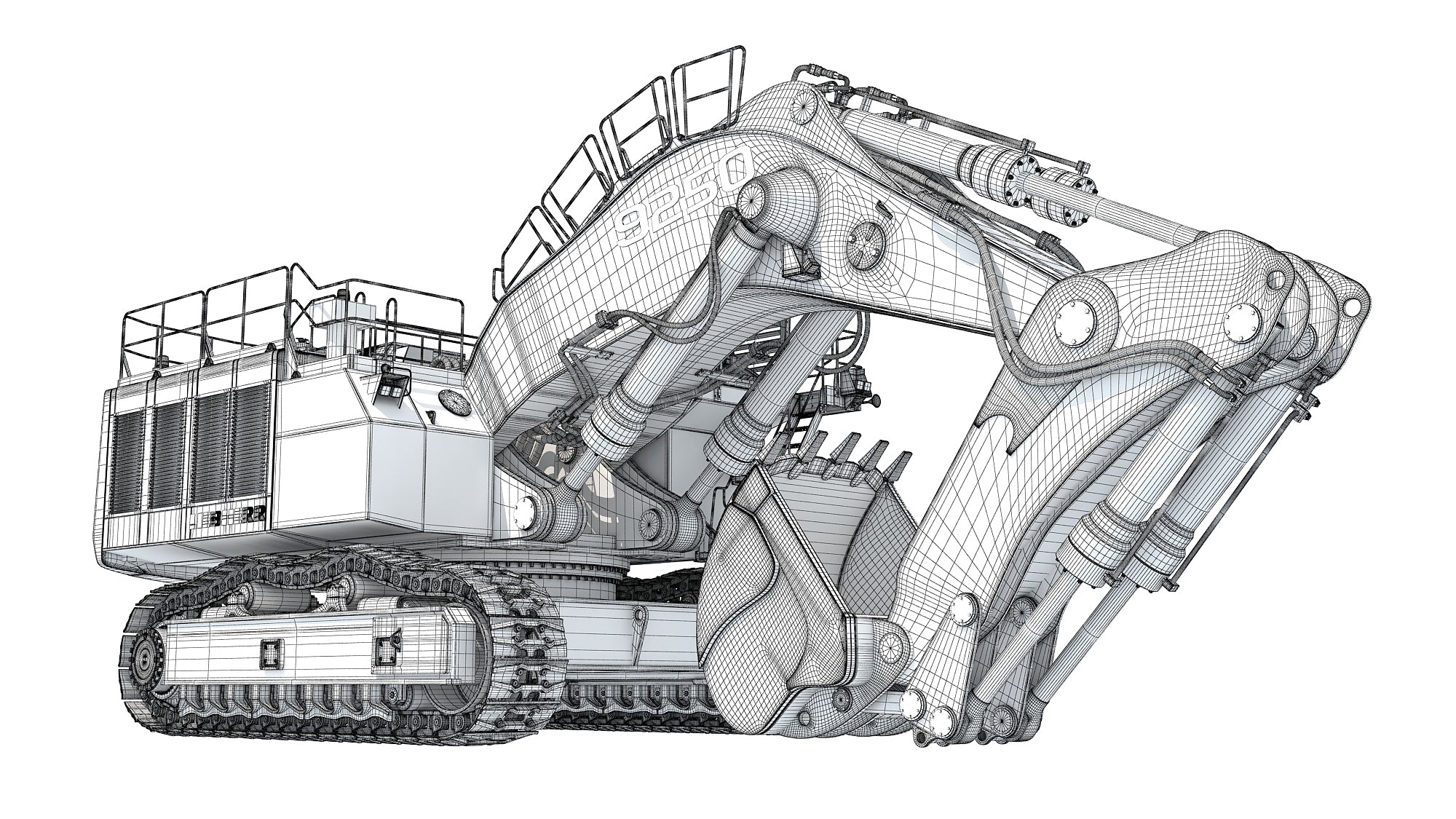 Liebherr Mining Excavator