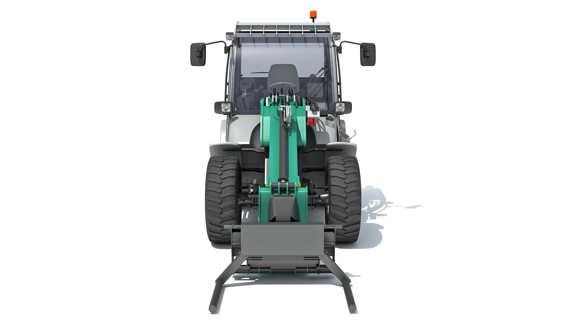 Wheel Loader 3D Model