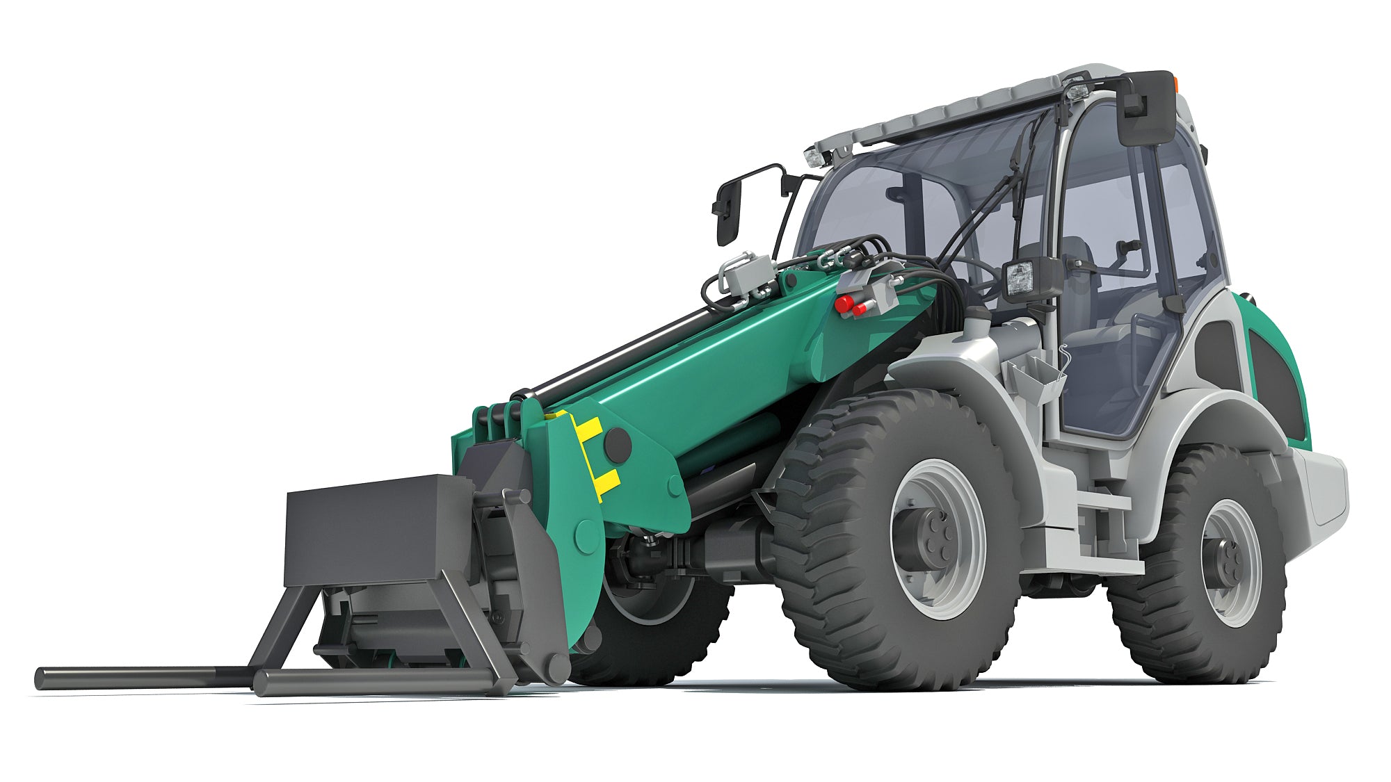 Wheel Loader 3D Model