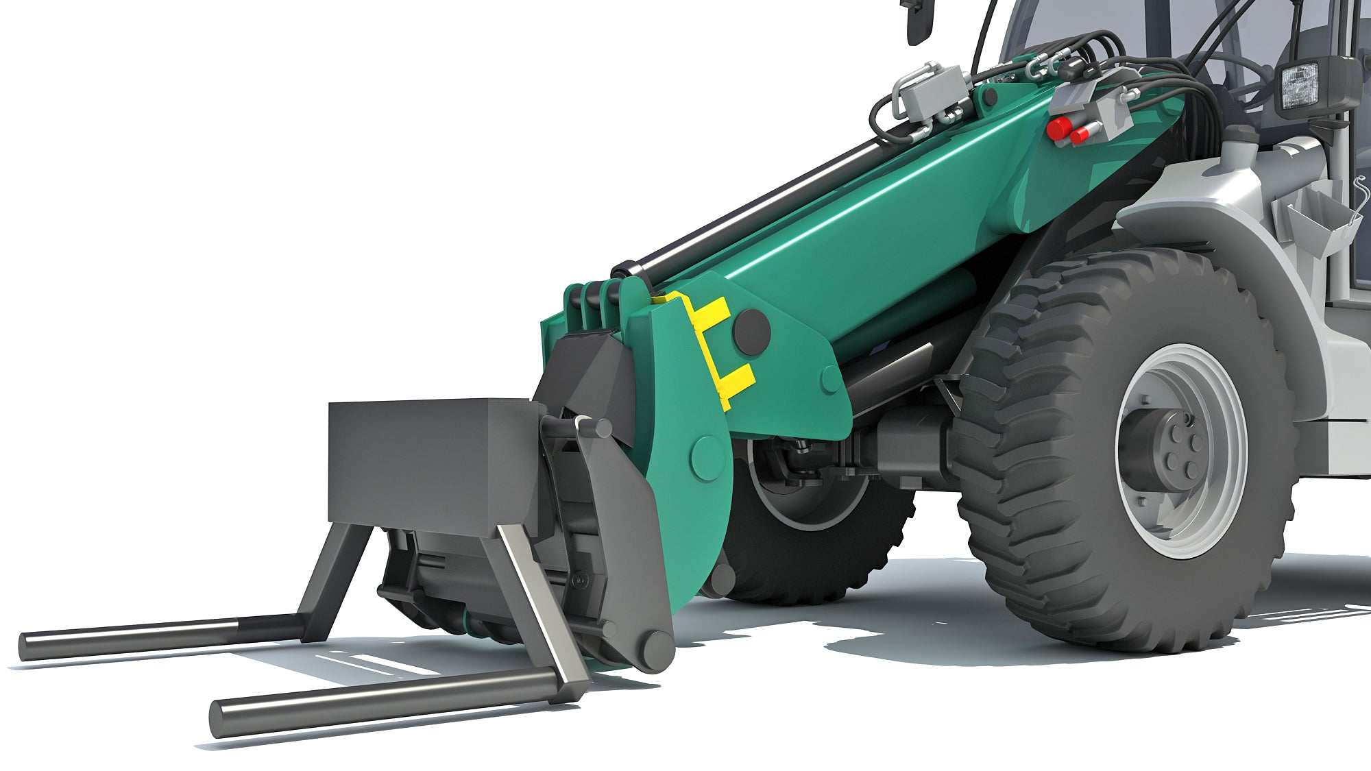 Wheel Loader 3D Model