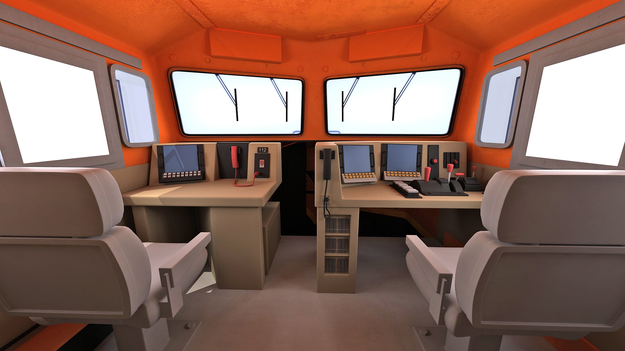3D Locomotive GE AC4400CW BNSF