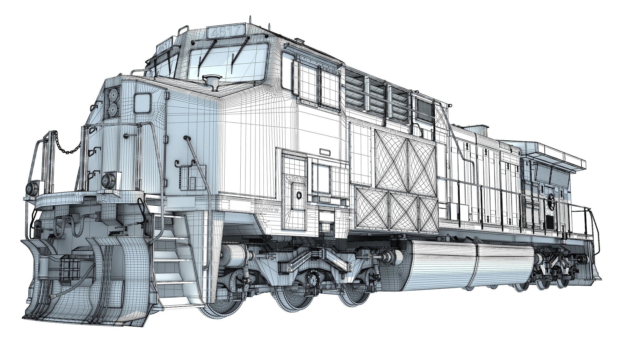 3D Locomotive Models