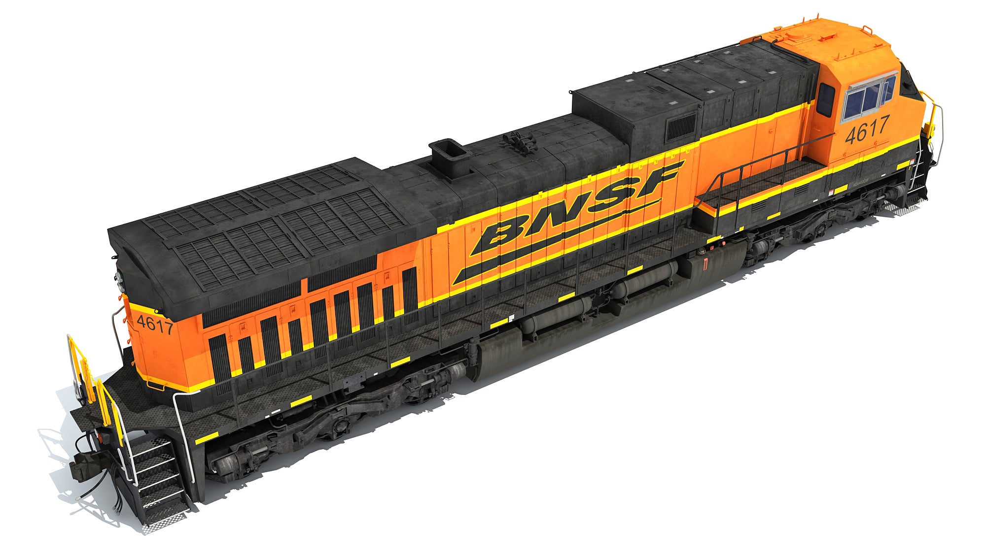 3D Locomotive Models